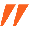 Orange Line Vector